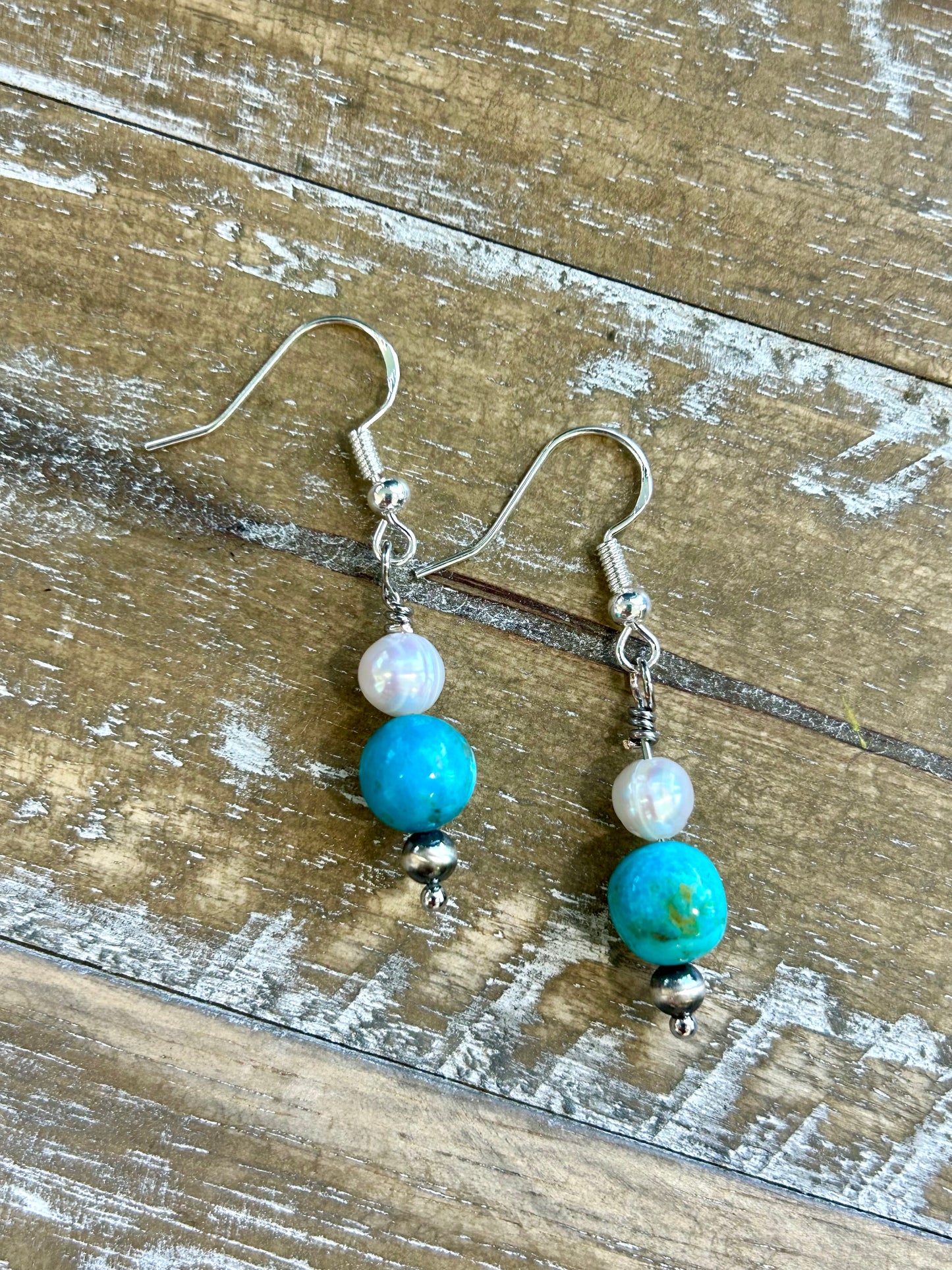 Kingman Pearl Drop Earrings