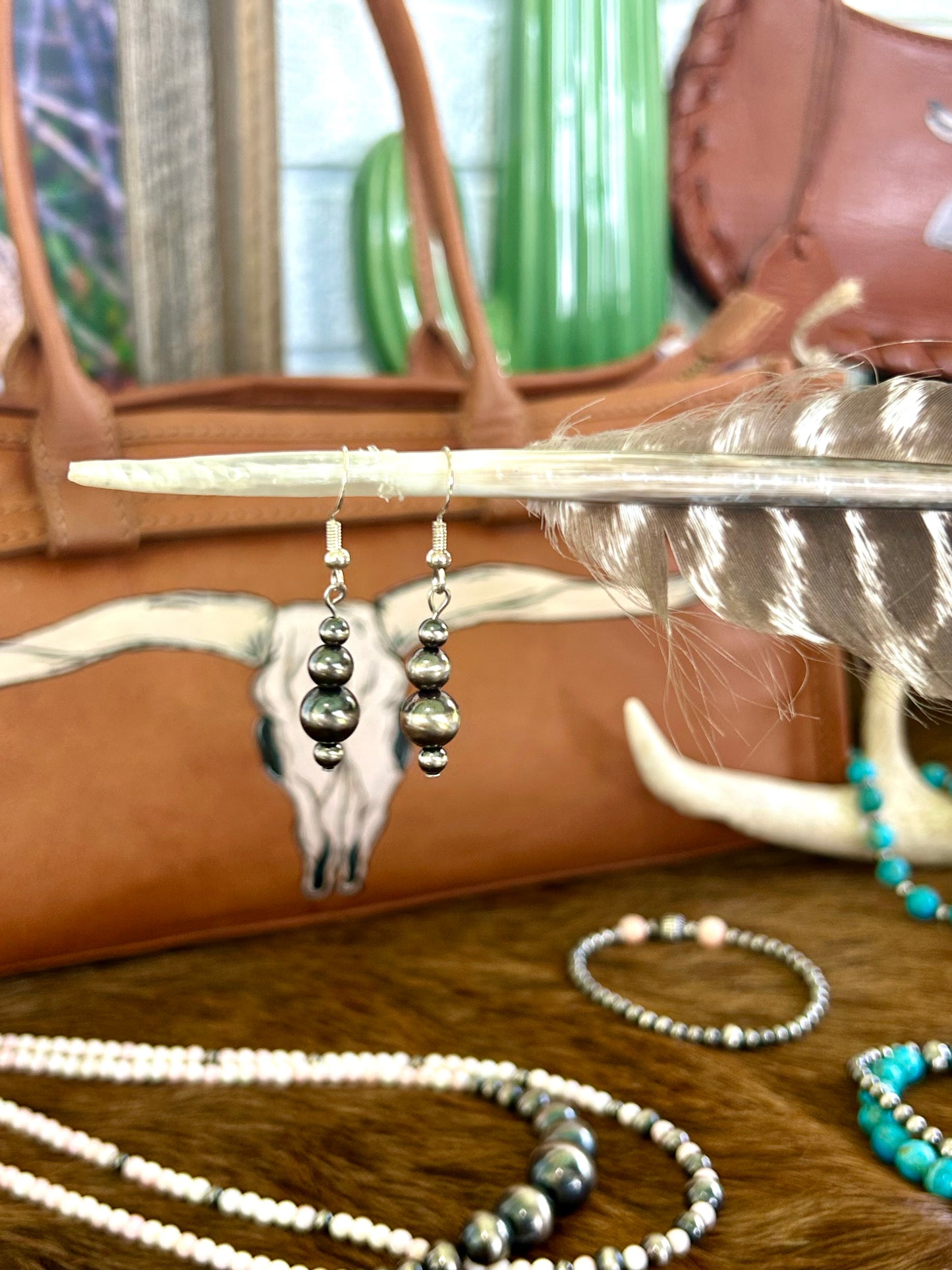 Silver Range Earrings