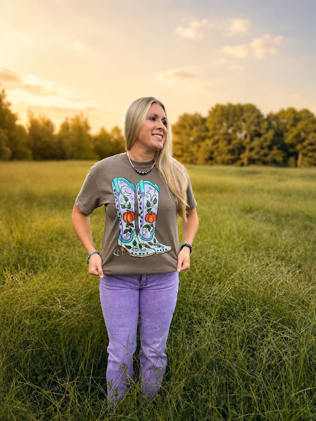 Fall Boots Tee