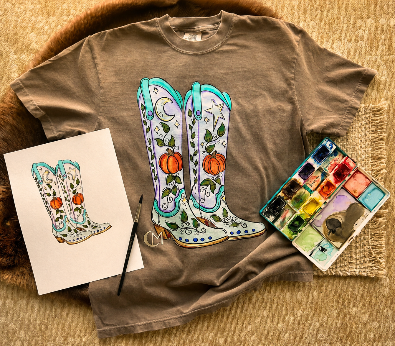 Fall Boots Tee
