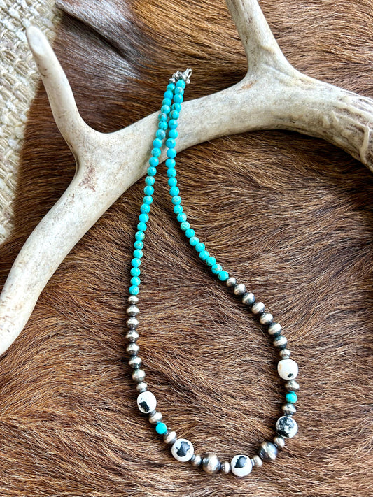 White Buffalo Sky Necklace
