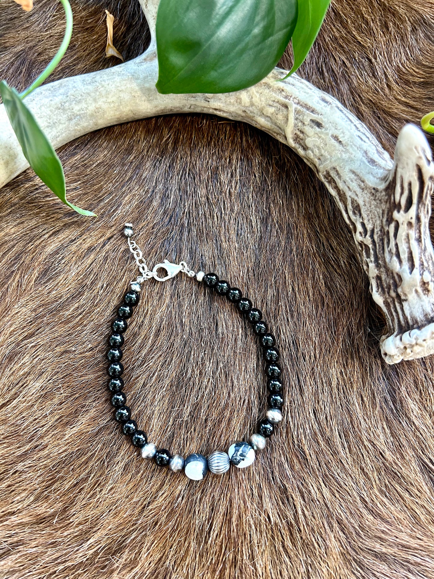 White Buffalo Silverline Bracelet