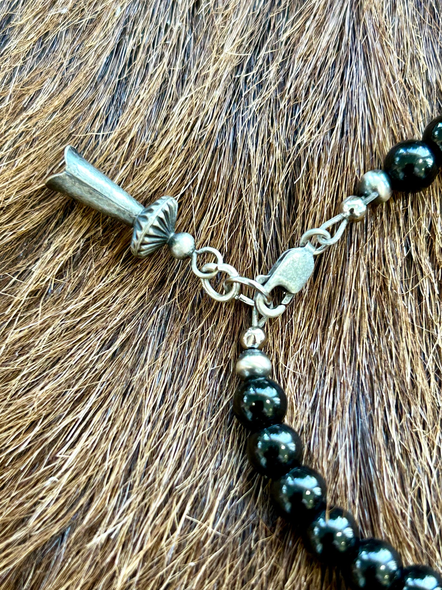 High Desert Squash Blossom Bracelet