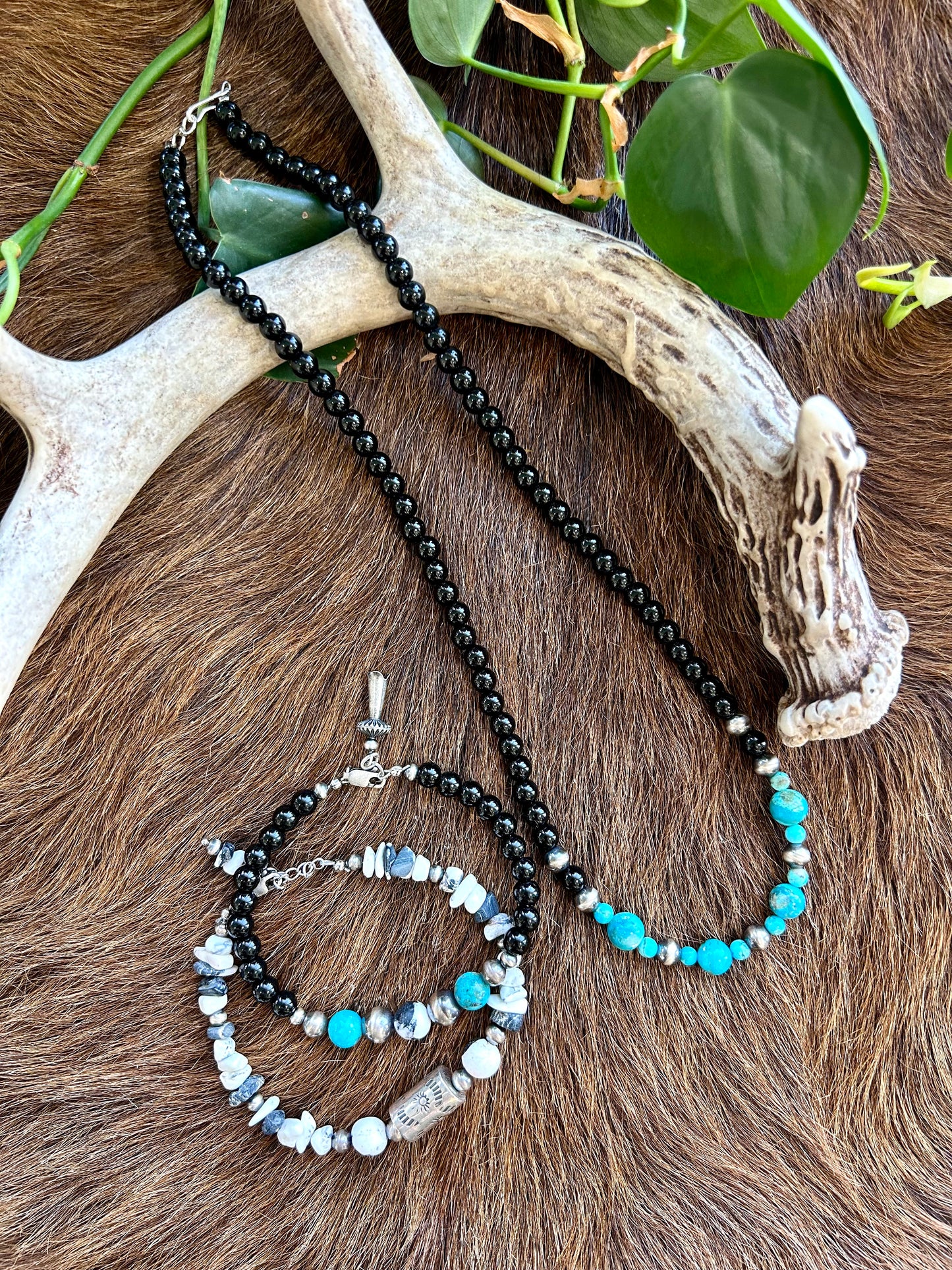 High Desert Squash Blossom Bracelet