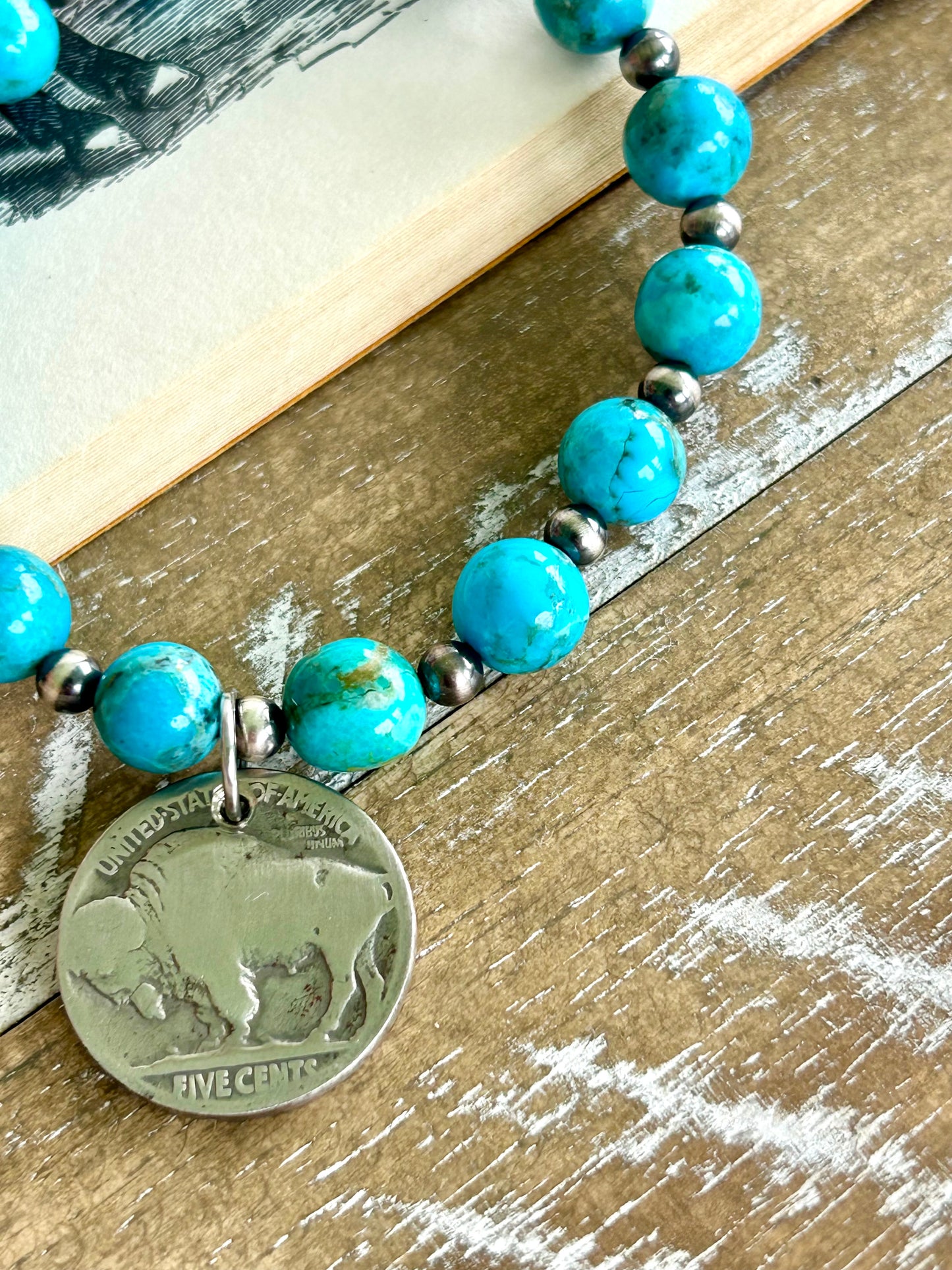 Kingman Buffalo Stretch Bracelet