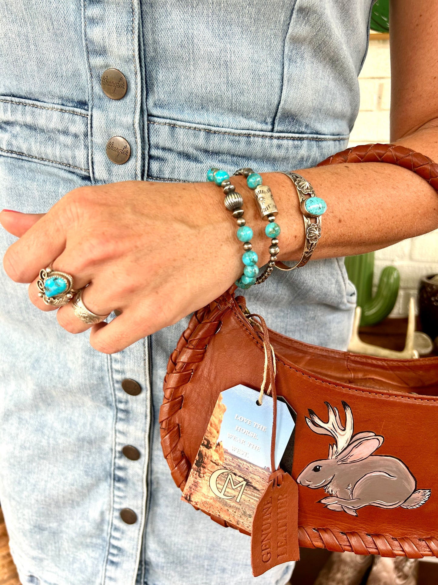 Kingman Barrel Stretch Bracelet
