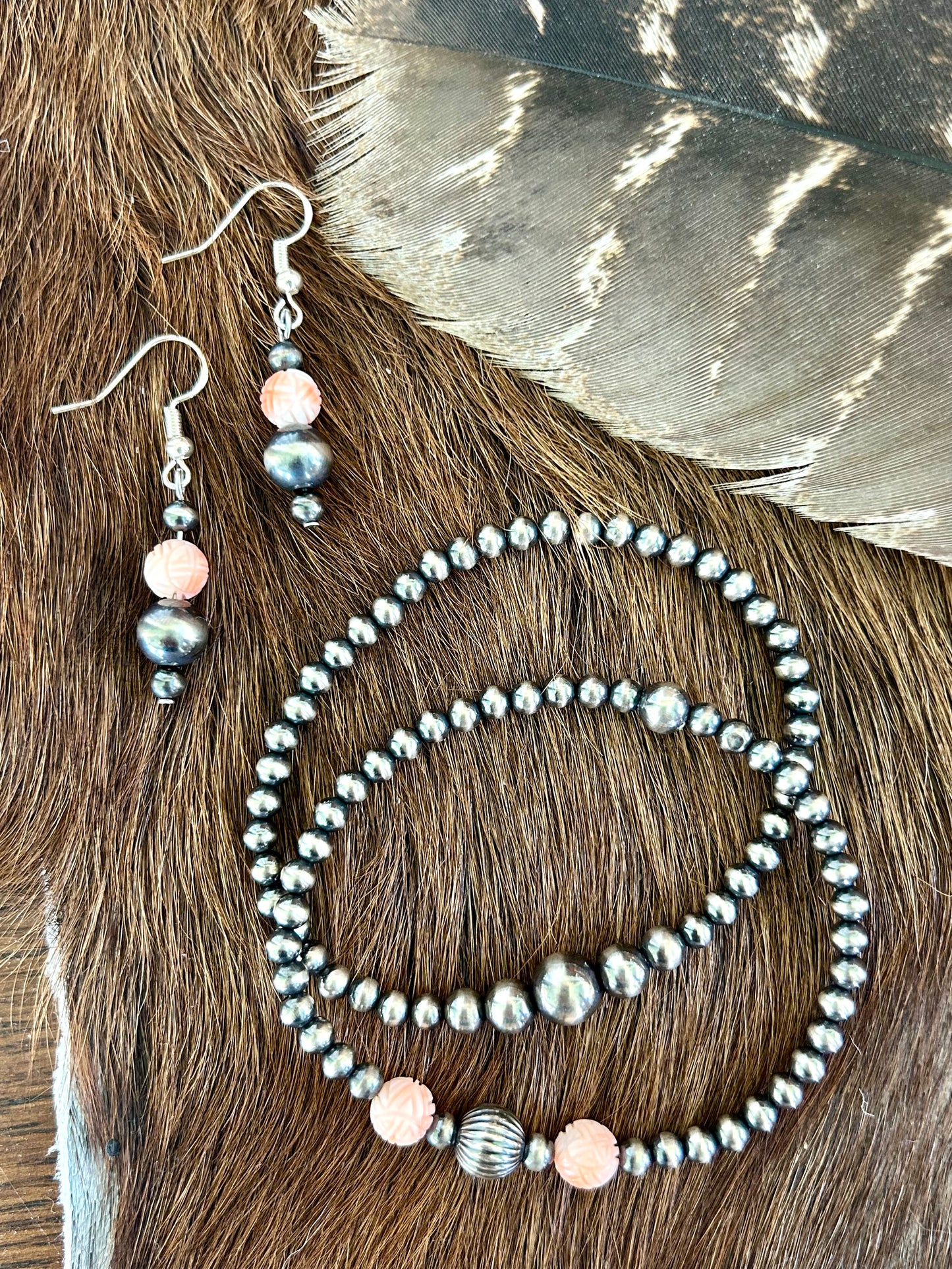 Vintage Conch Earrings