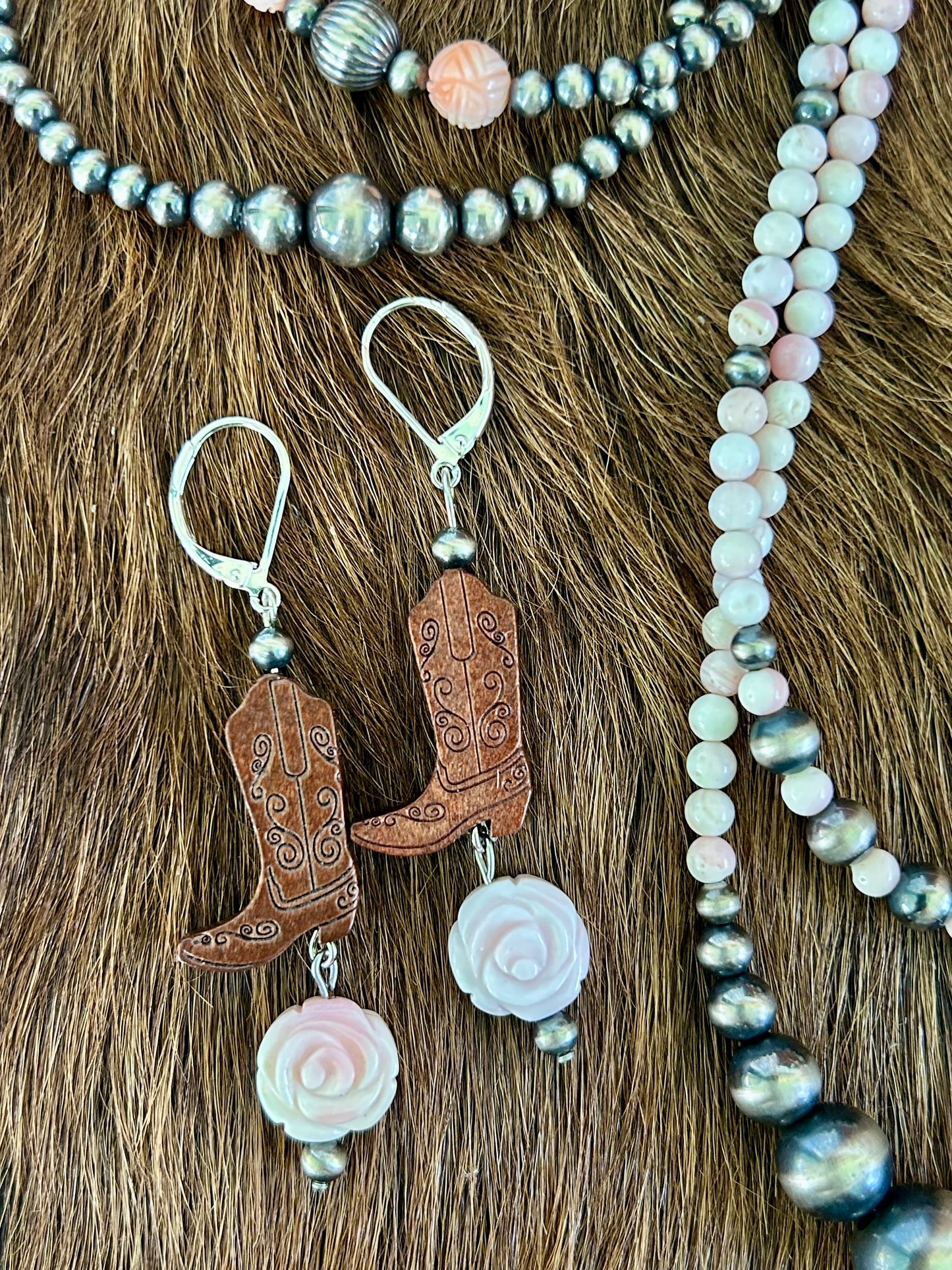 Wildflower Boot Earrings