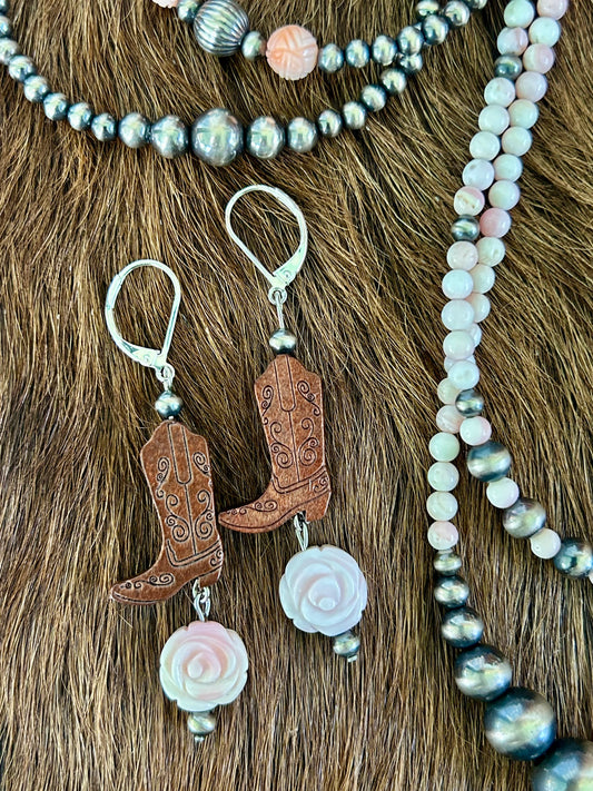 Wildflower Boot Earrings